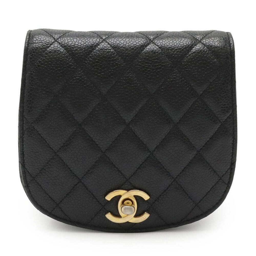 CHANEL Black Caviar Leather Hobo Bag - Picture 1 of 10
